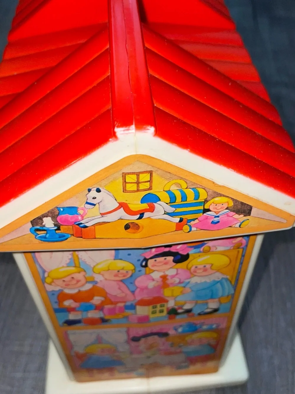 Chicco’s 8 Block Activity House Activity House Vintage 80’s Toddler Play